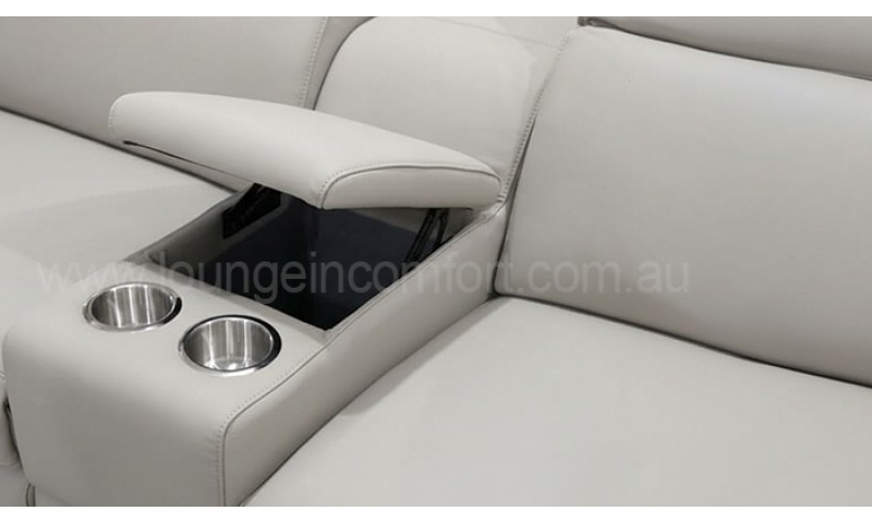 ACCENT KING SIZE CORNER LOUNGE IN FABRIC (BRAND NEW)